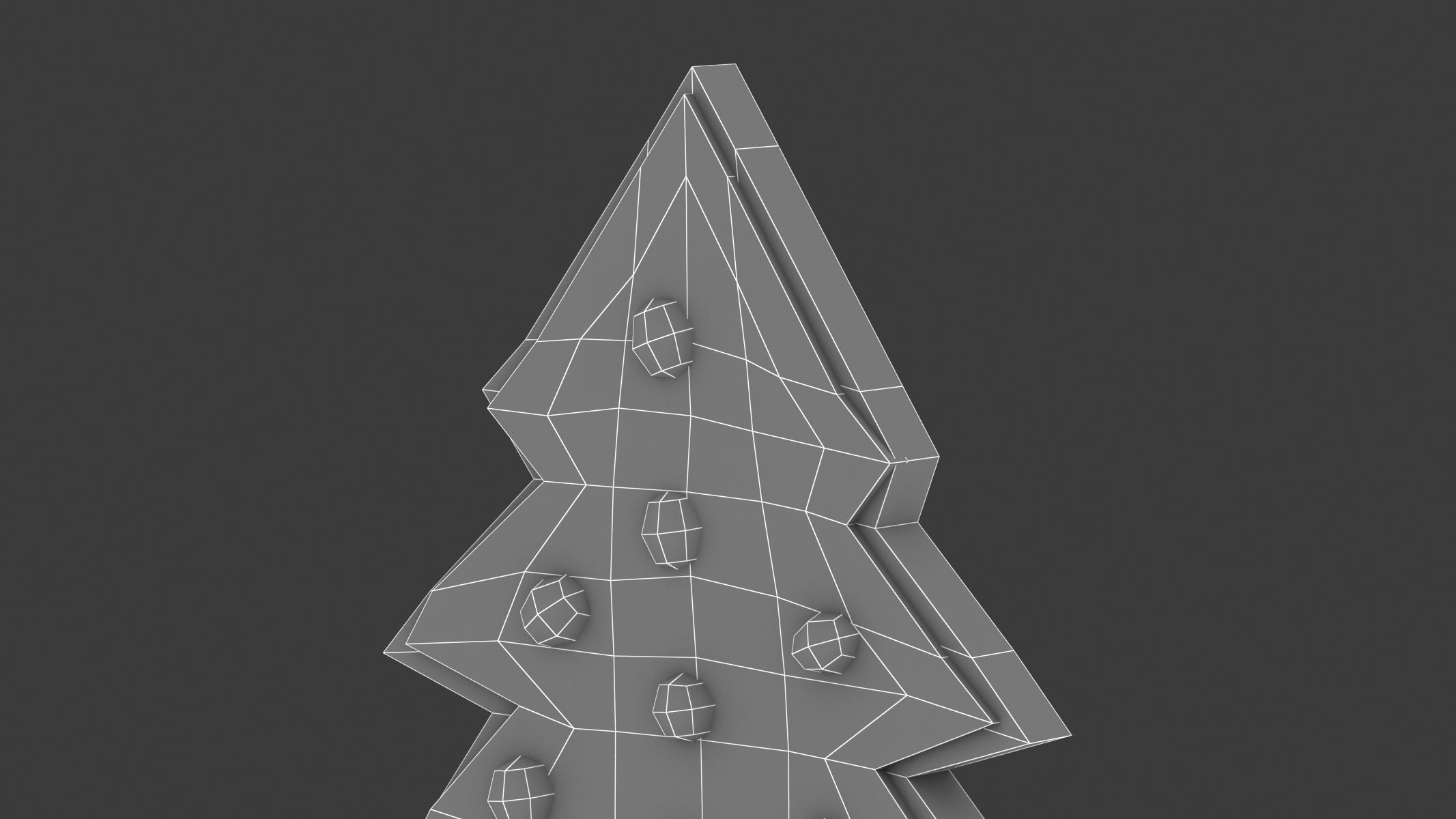 Christmas Biscuit 01 3D model_8