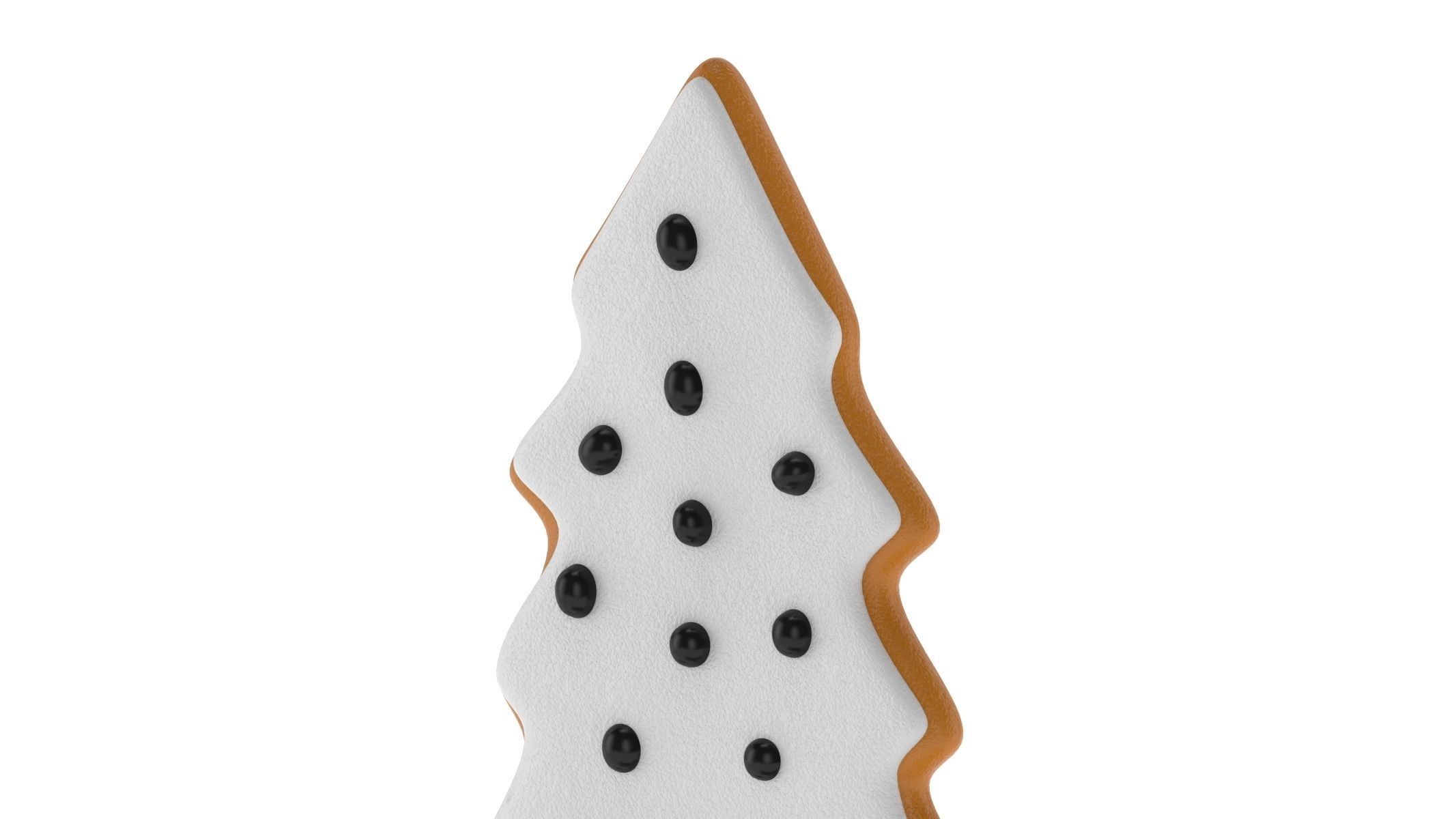 Christmas Biscuit 01 3D model_3