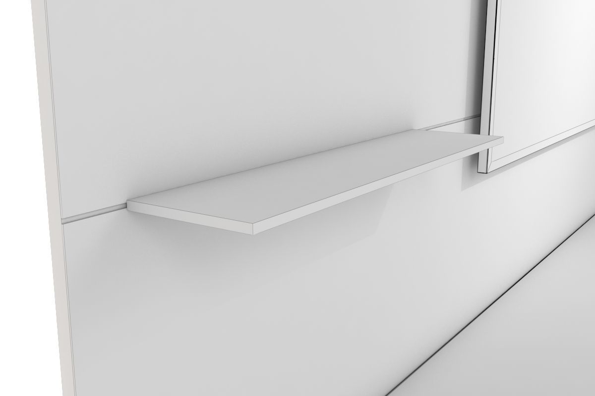 Tv Unit With Black Glasses 3D model_19