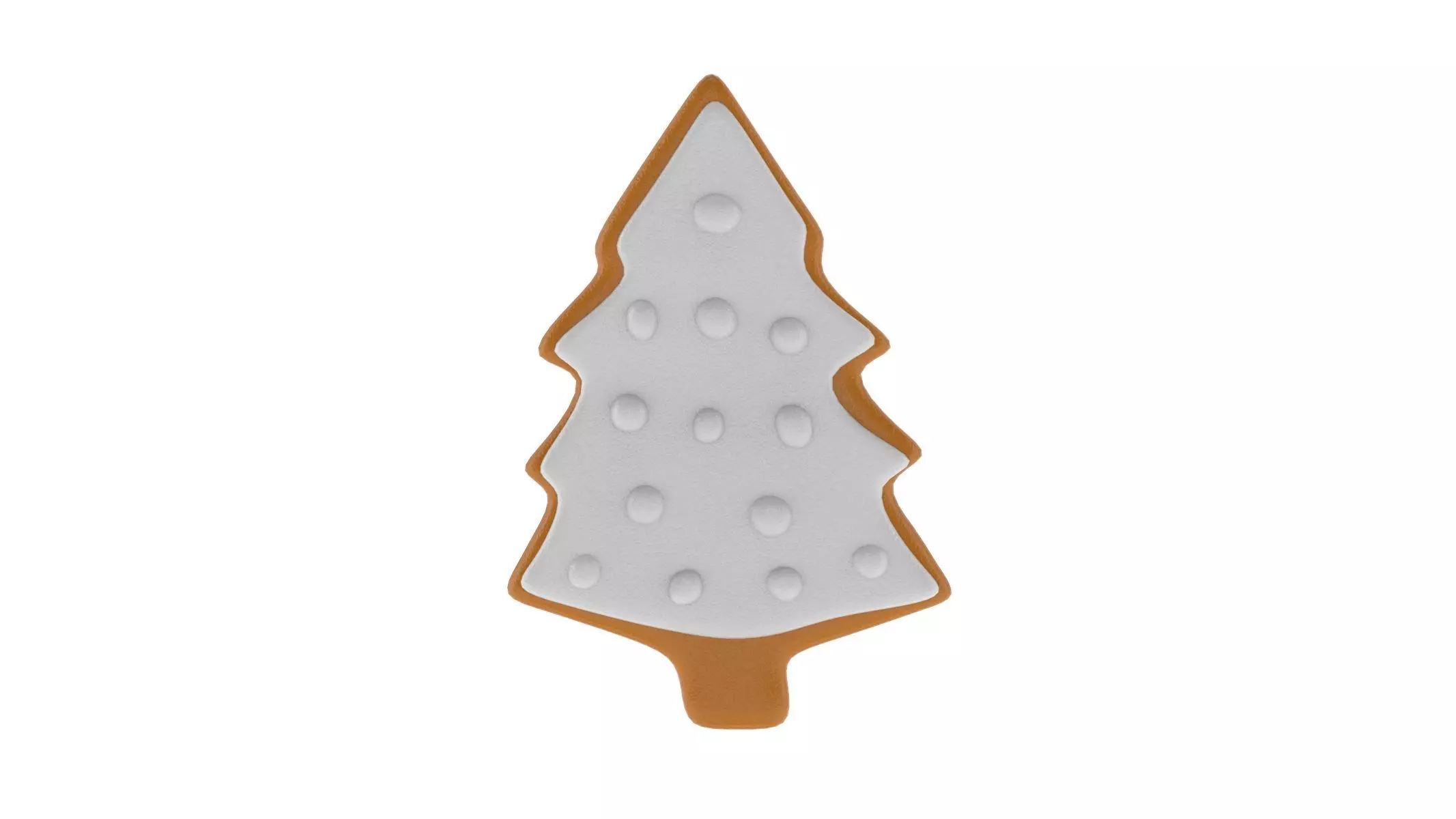 Christmas Biscuit 05 3D model_0