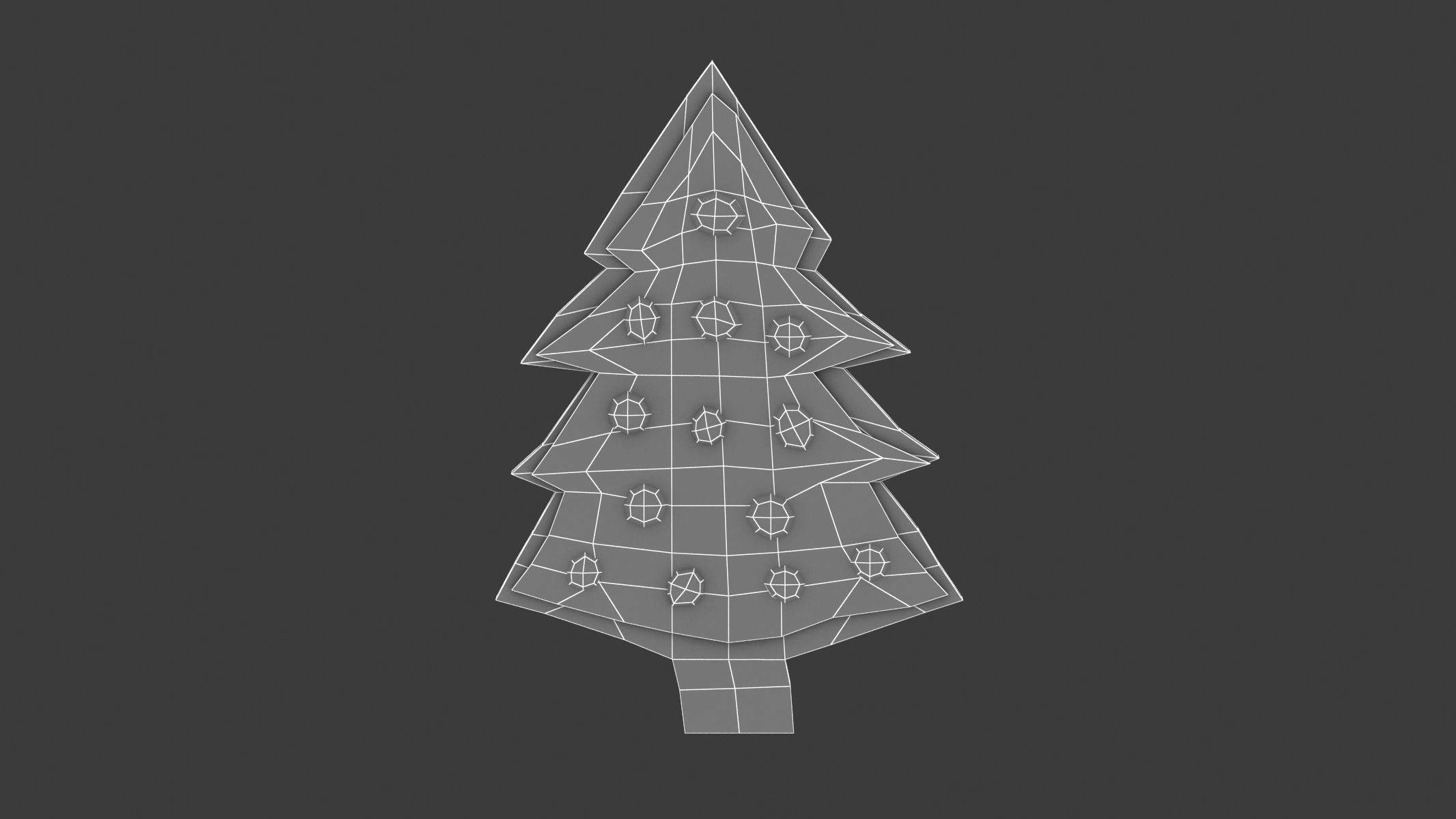 Christmas Biscuit 05 3D model_5