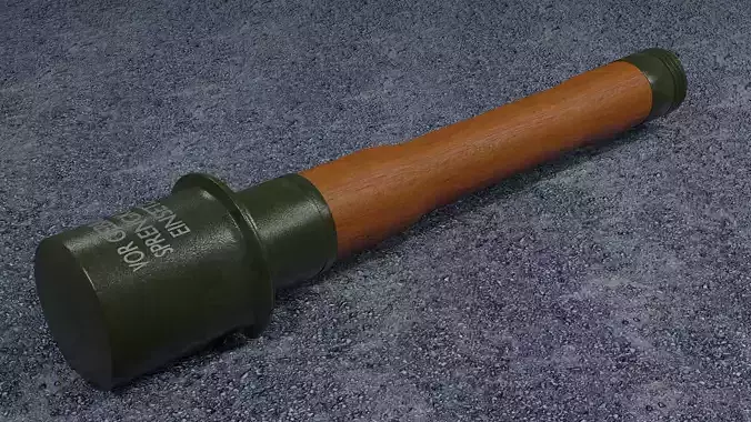 M24 German Stick Grenade from WWII