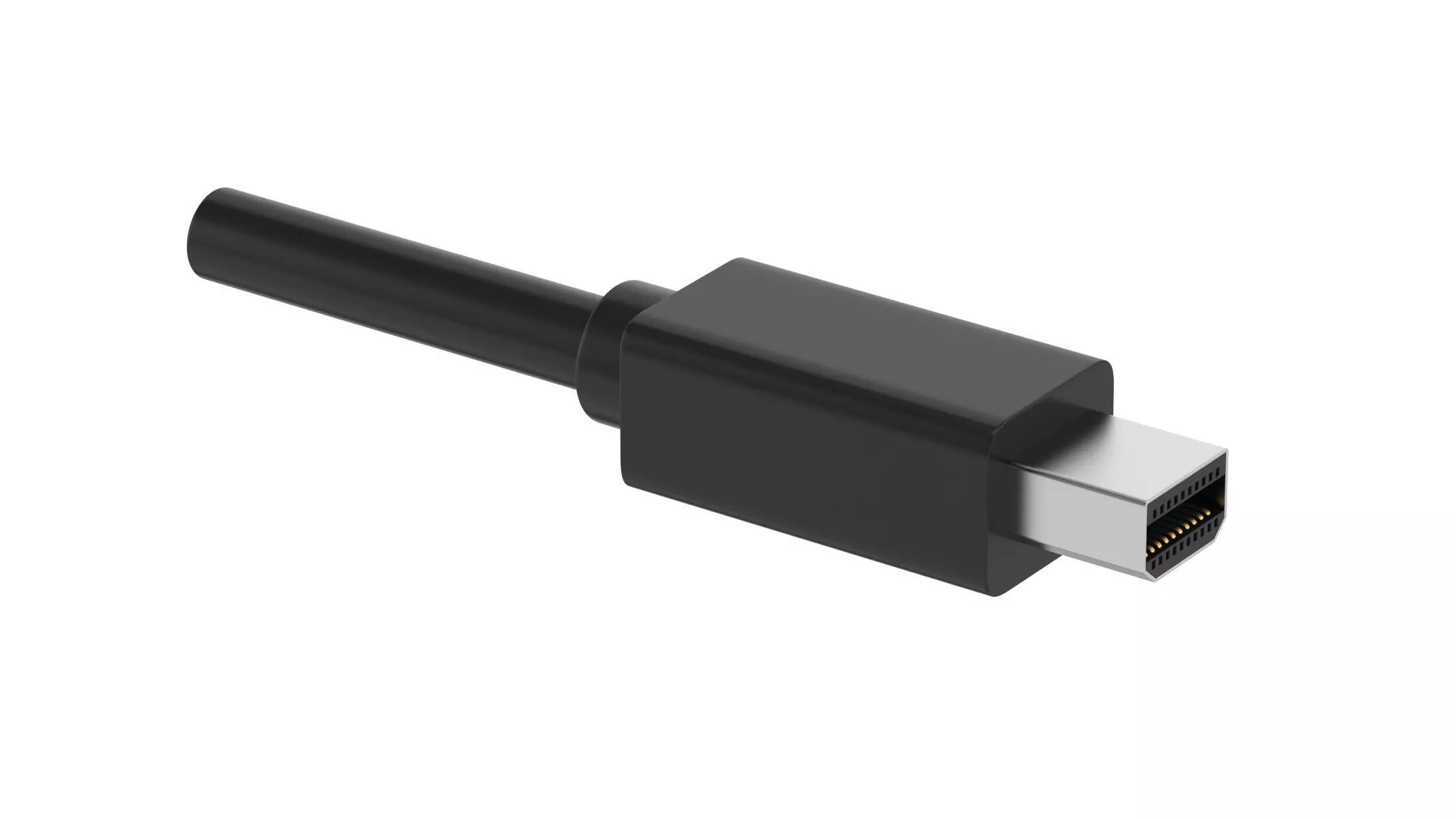 Mini Displayport Male 3D model