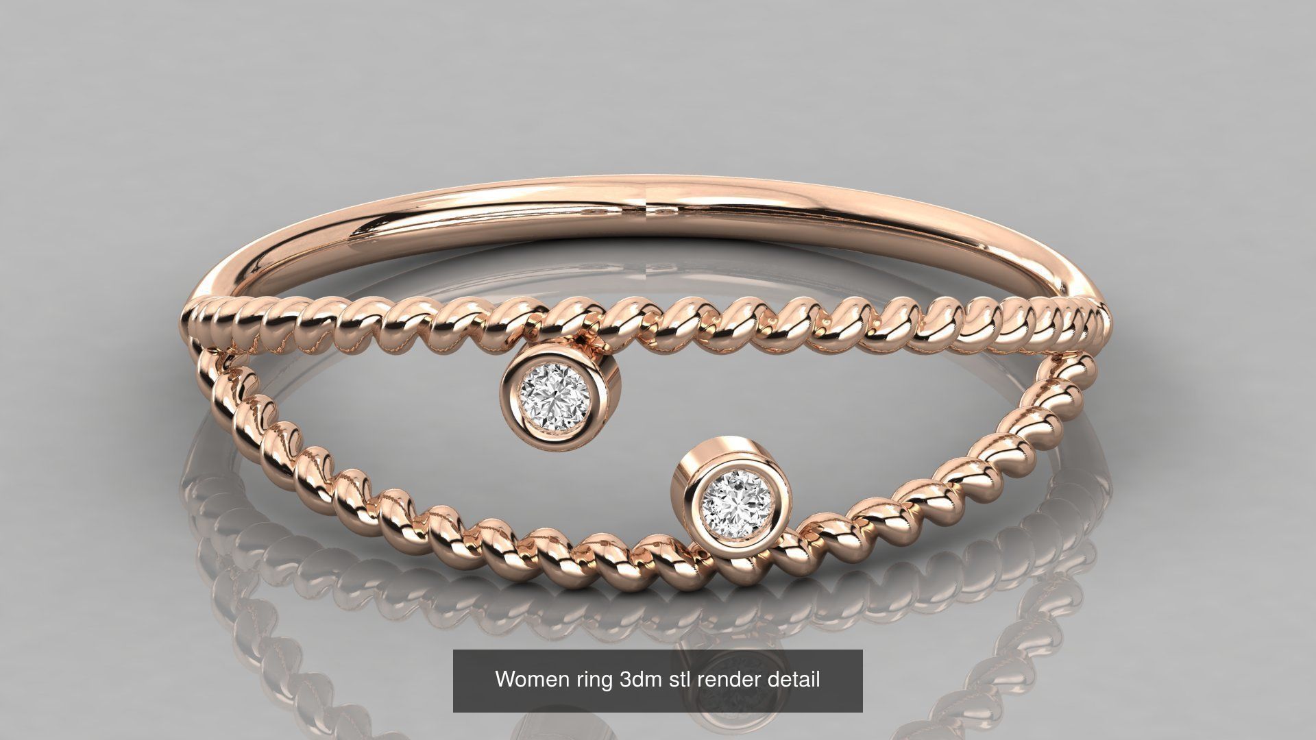 62 Italian Collection Bands 3dm stl renders details  _56