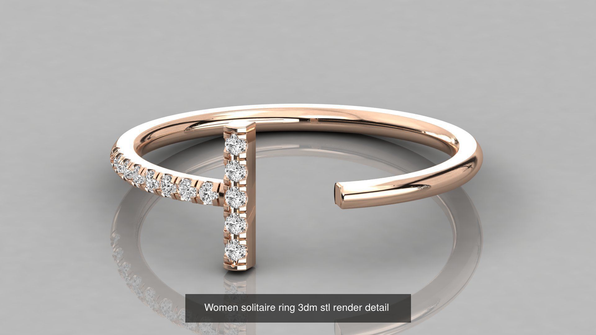 62 Italian Collection Bands 3dm stl renders details  _29