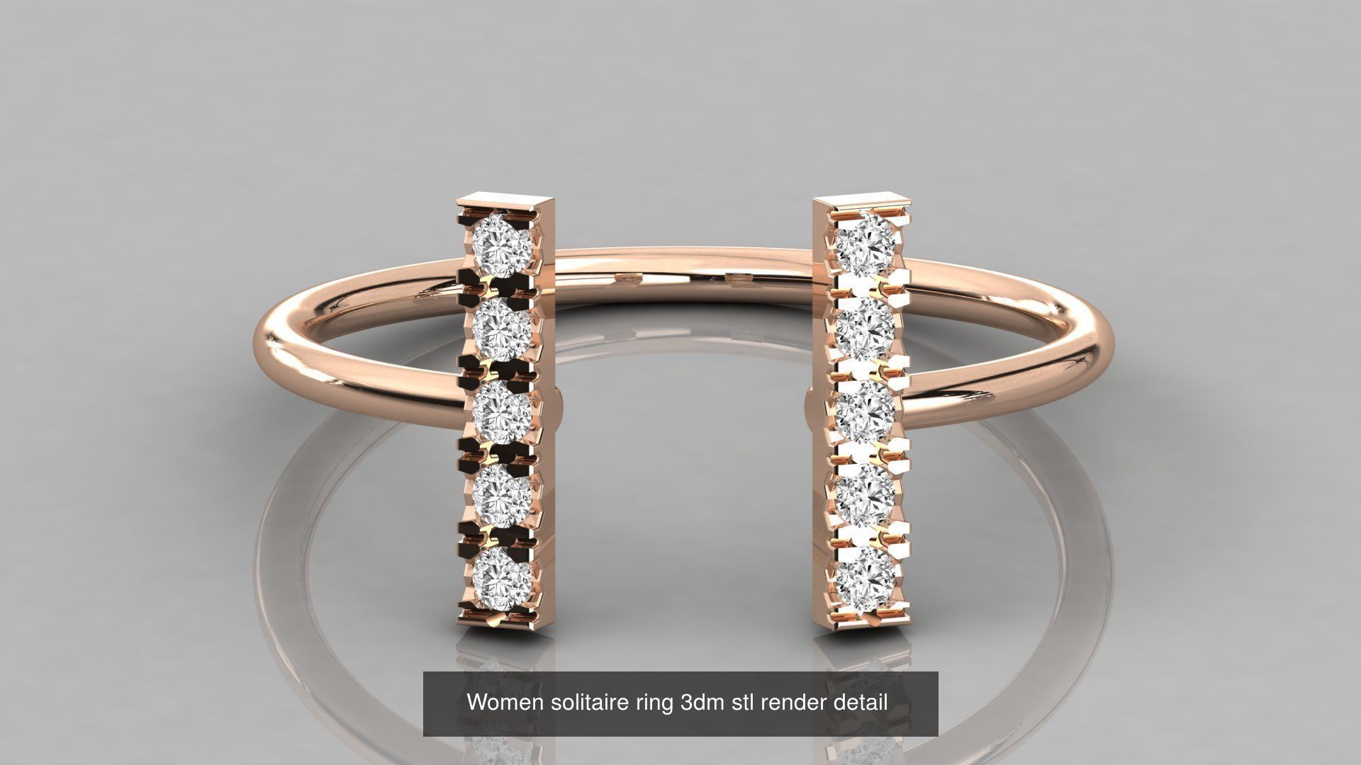 62 Italian Collection Bands 3dm stl renders details  _42