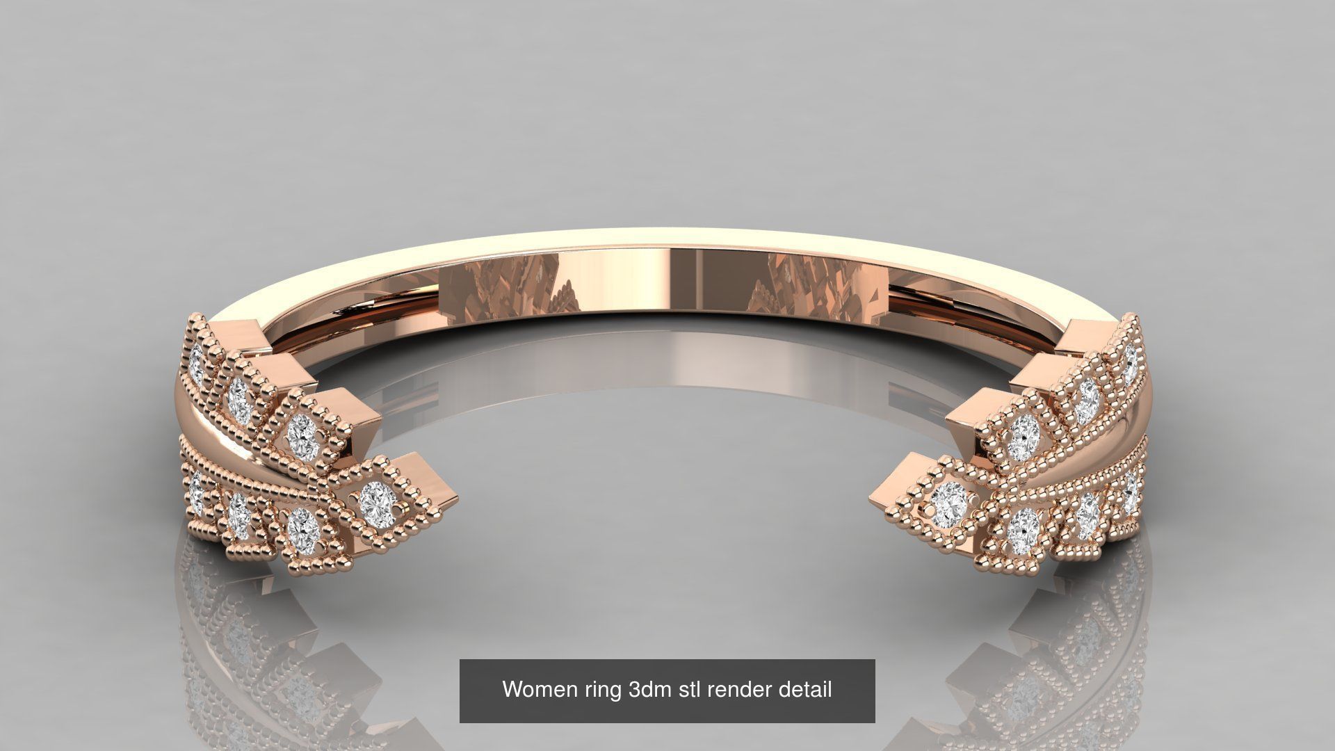 62 Italian Collection Bands 3dm stl renders details  _57