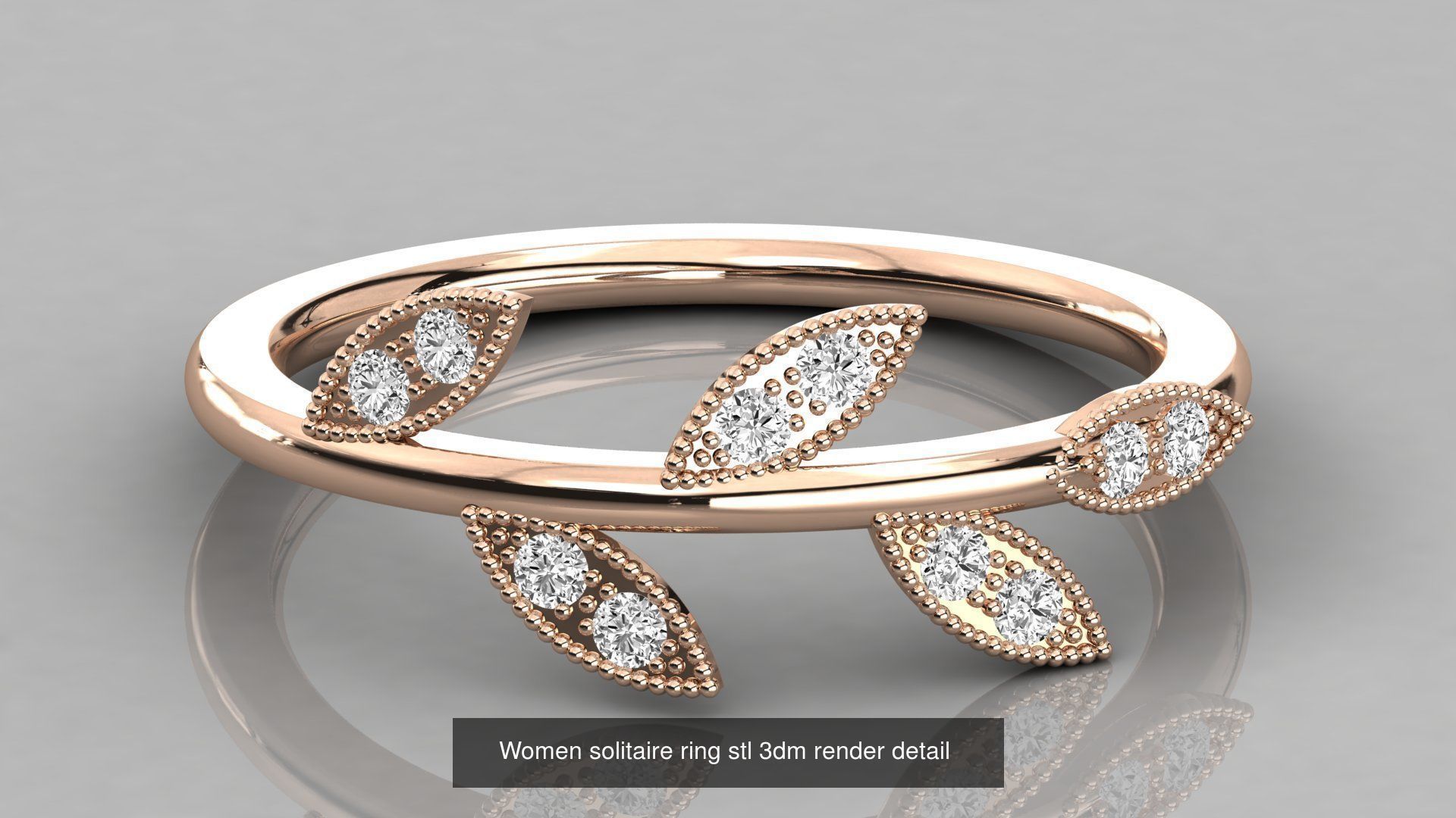 62 Italian Collection Bands 3dm stl renders details  _35