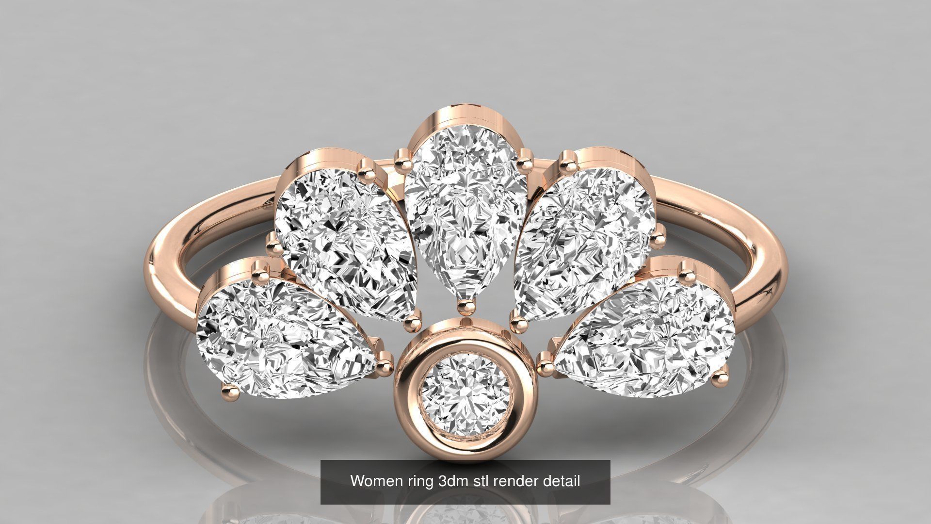 62 Italian Collection Bands 3dm stl renders details  _65