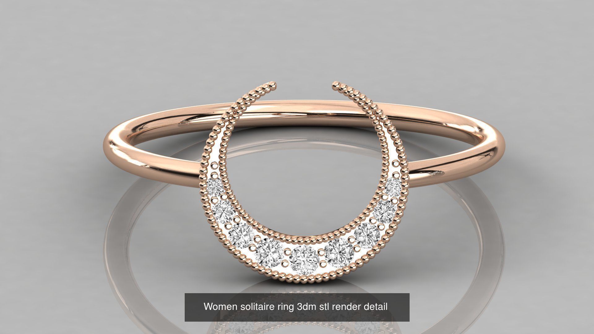 62 Italian Collection Bands 3dm stl renders details  _33