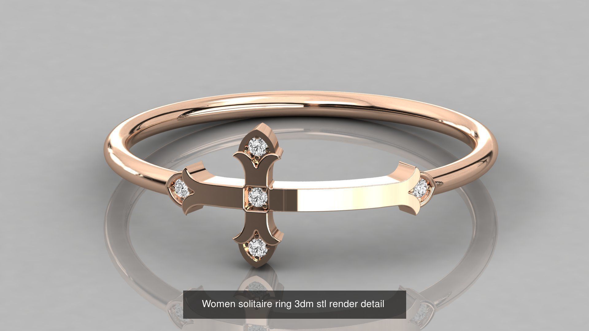 62 Italian Collection Bands 3dm stl renders details  _28