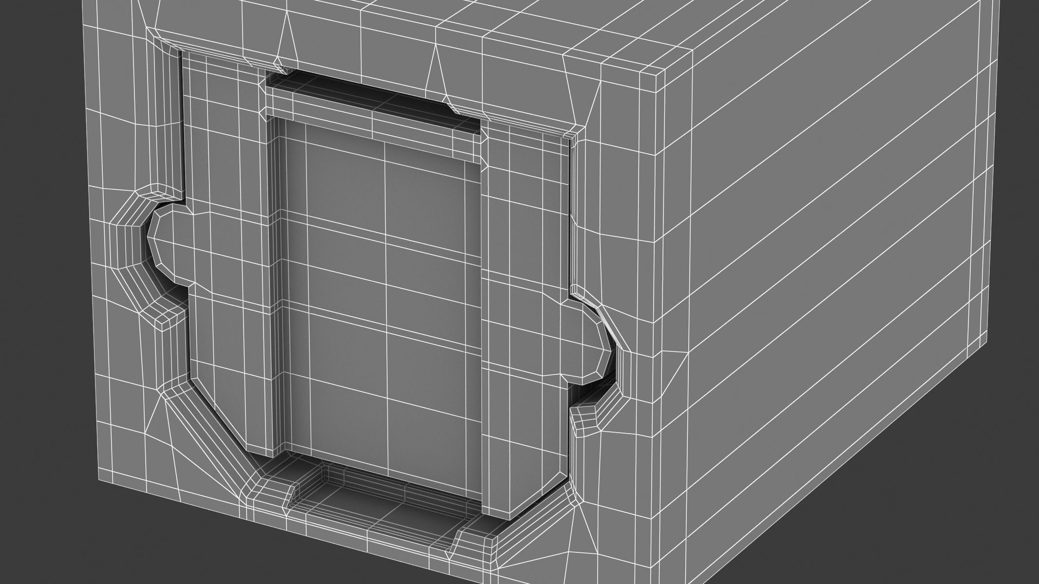 Optical Audio Female 3D model_9