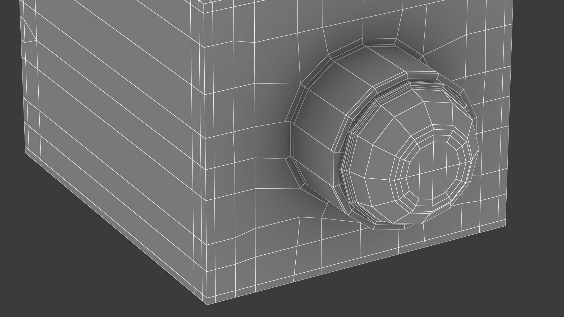 Optical Audio Female 3D model_8