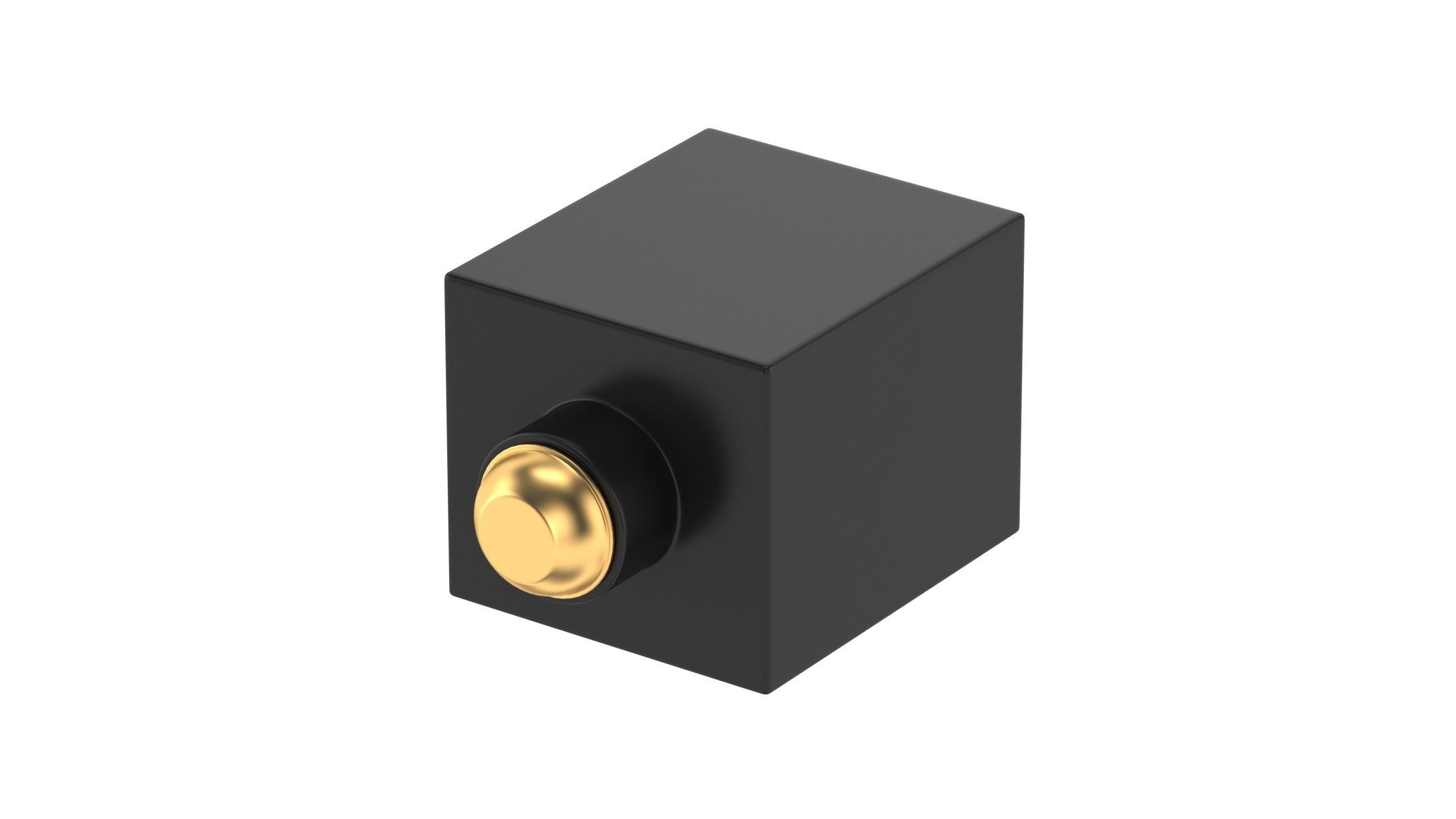 Optical Audio Female 3D model_2