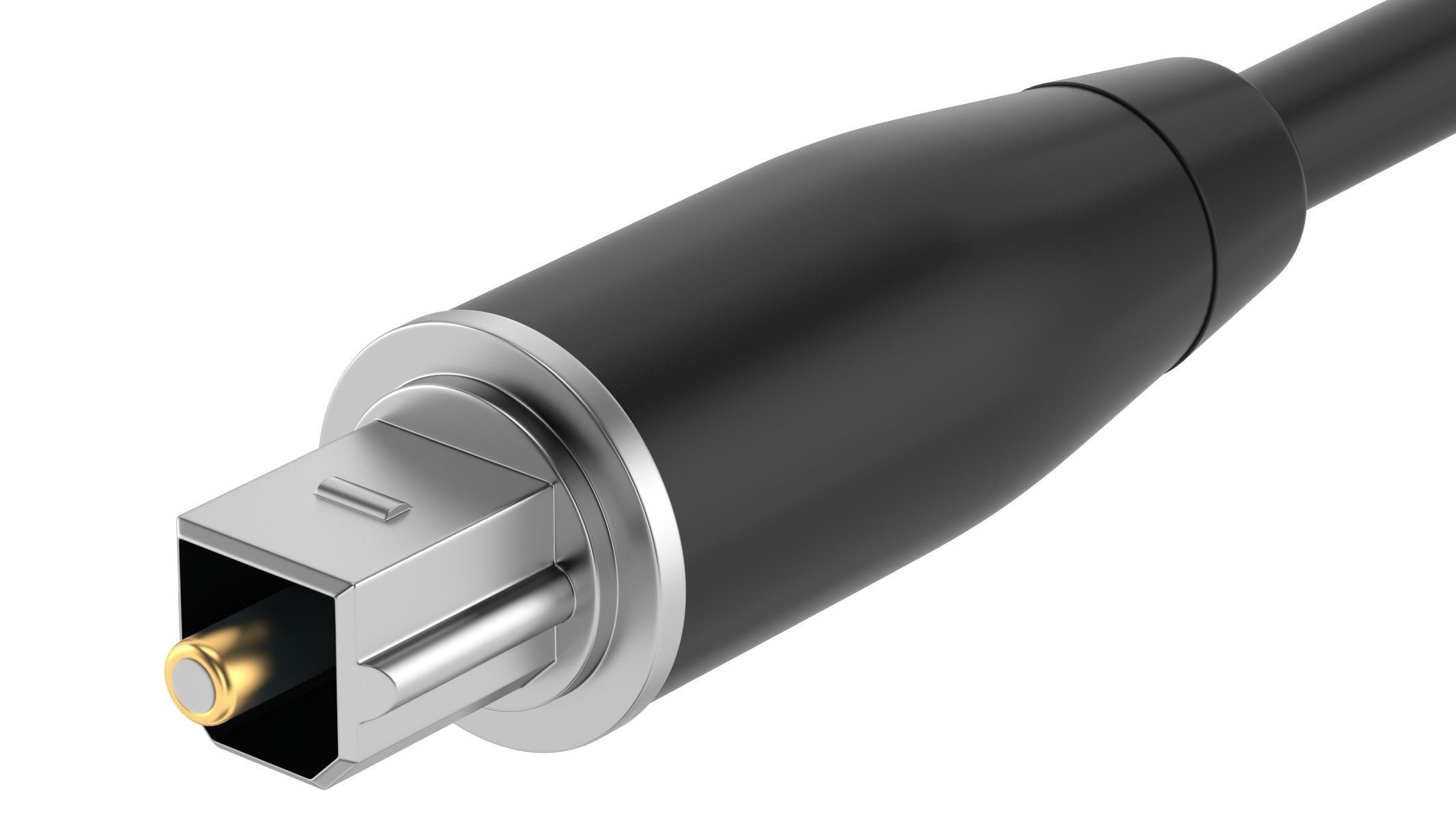 Optical Audio Male 3D model_2