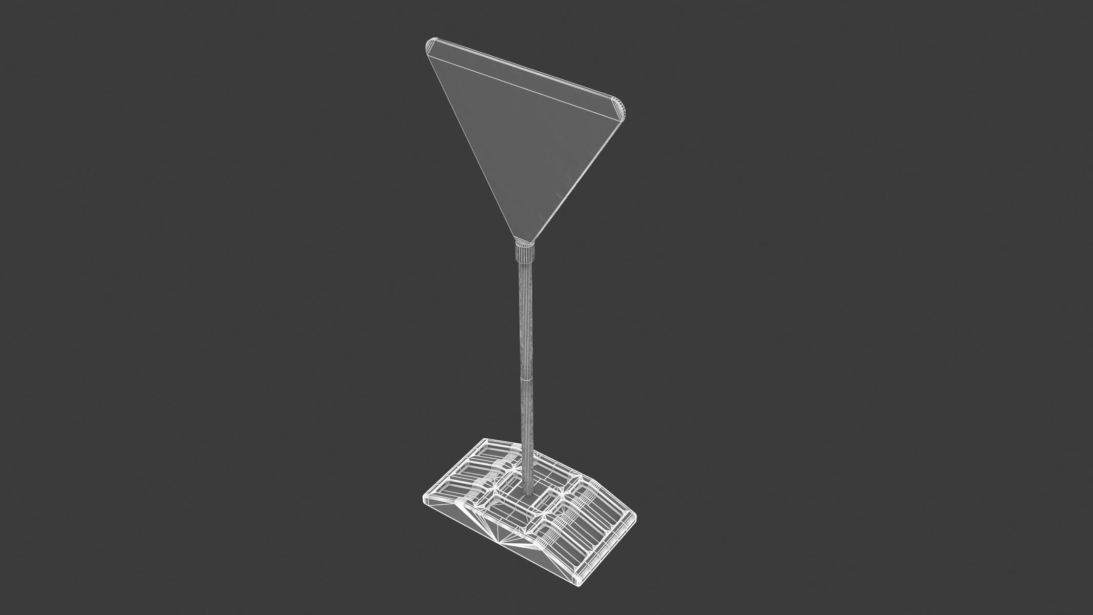 Street Sign 06 3D model_6