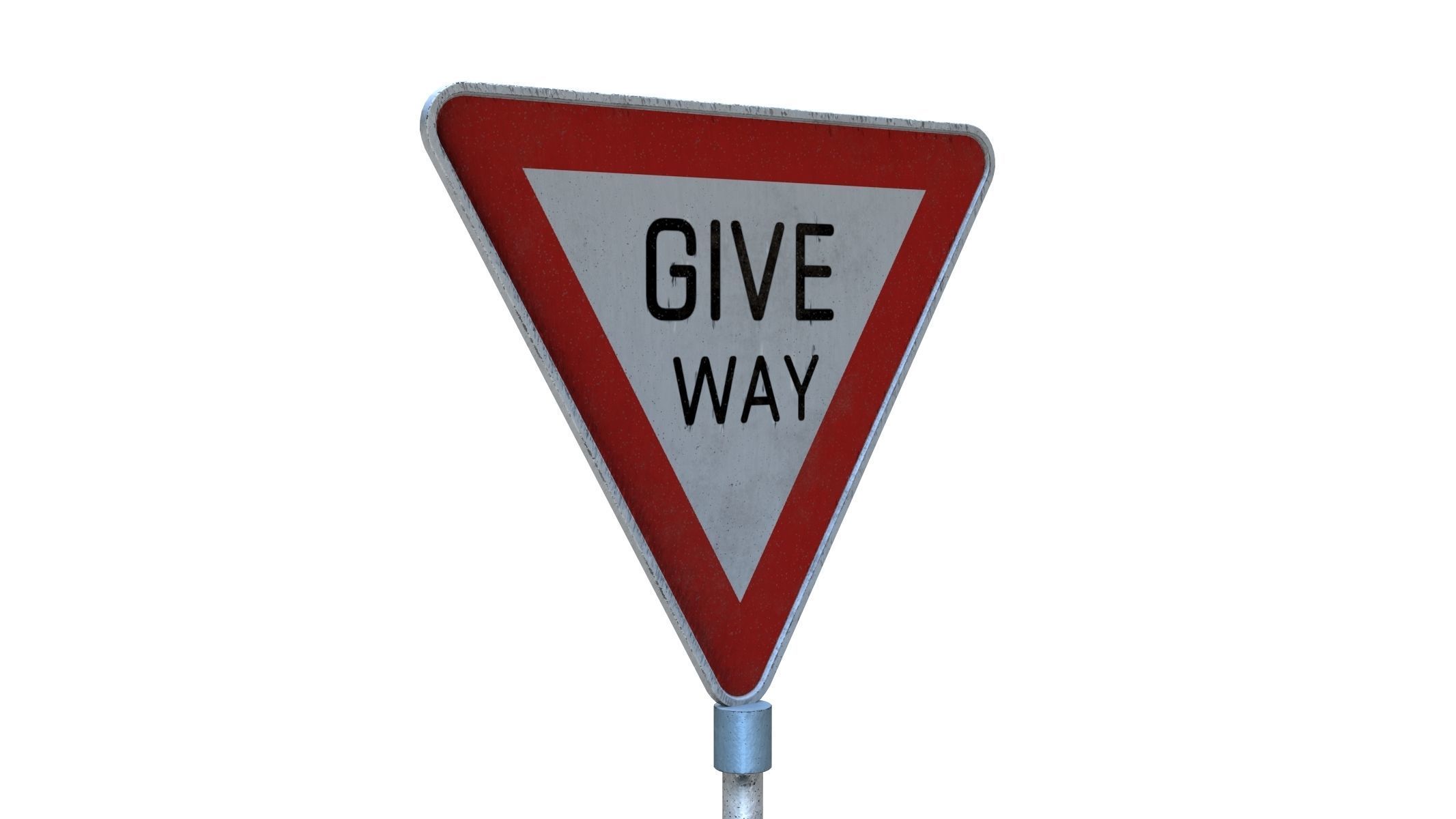 Street Sign 06 3D model_3