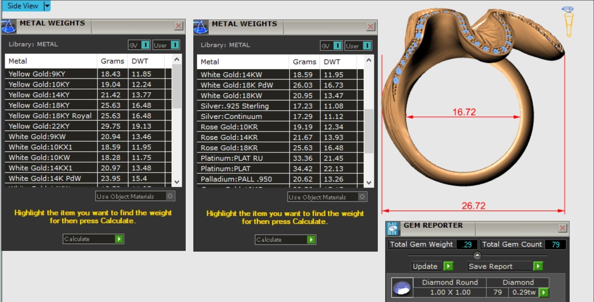 Ring Iris 3D print model_5