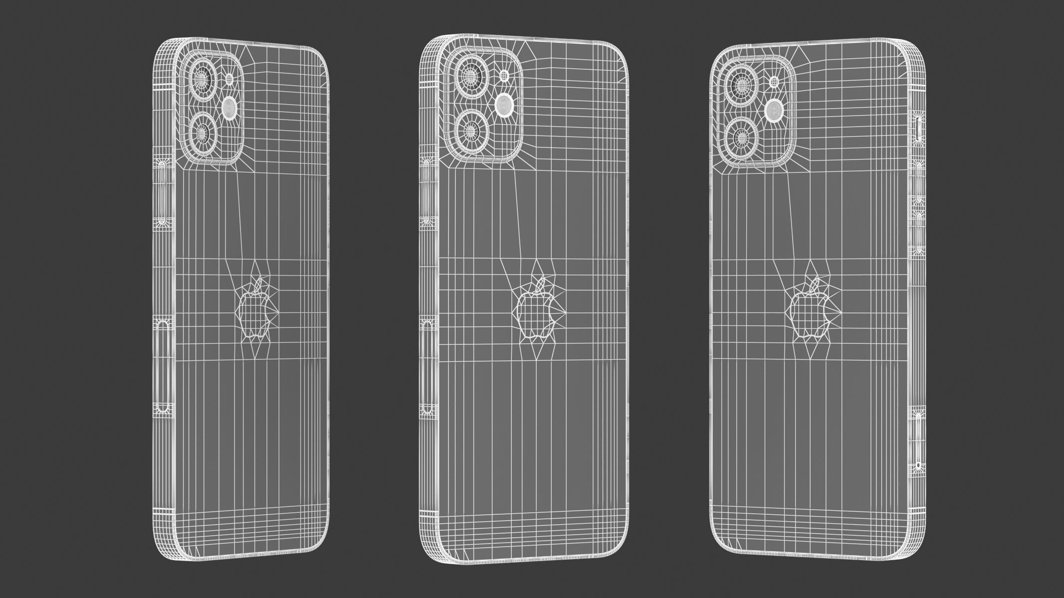 Apple iPhone 12 Black  3D model_18