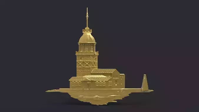 Tower of Leandros 3D print model