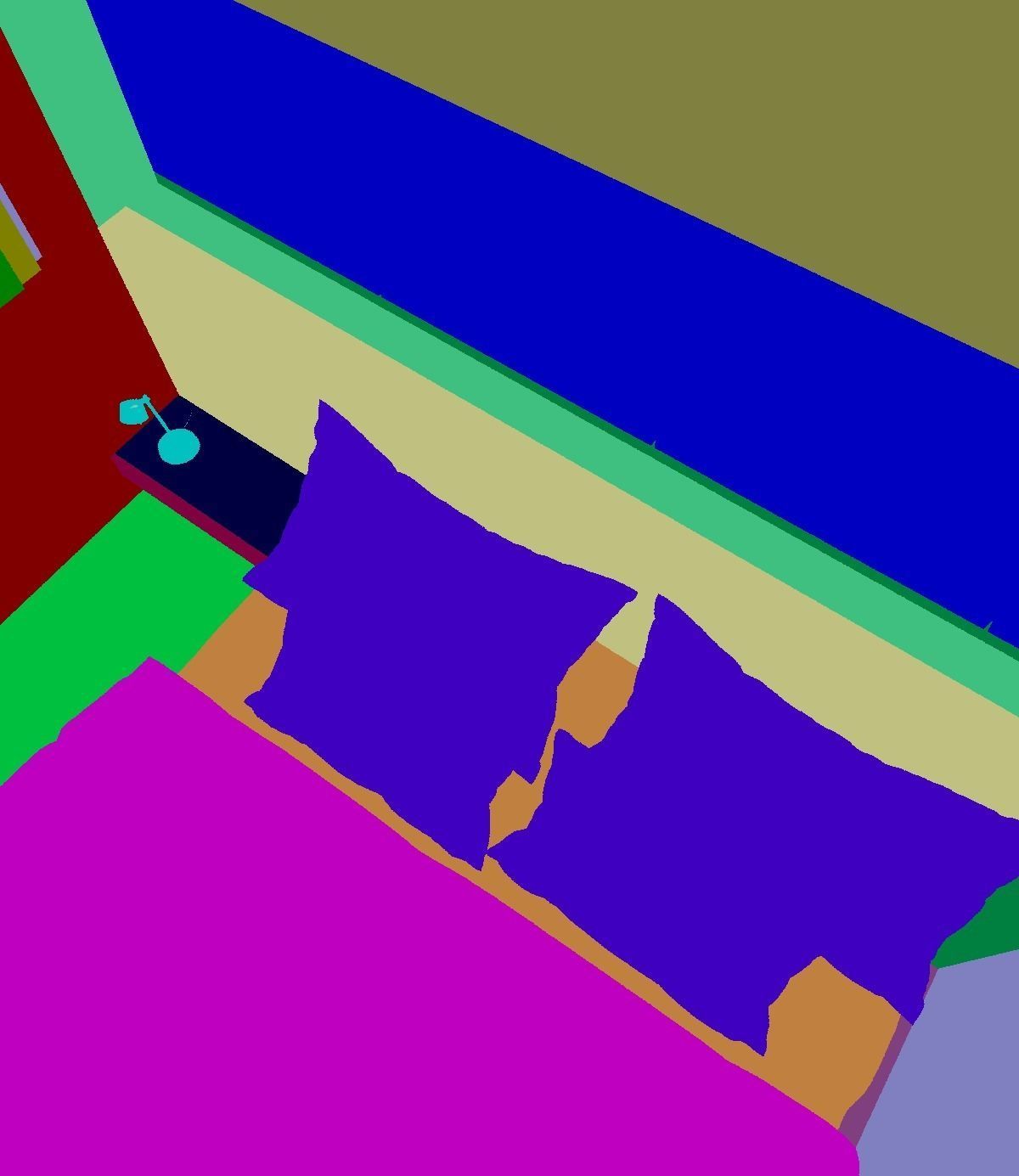 VISUALWORKS - VRAY FOR SKETCHUP BEDROOM SCENE 3D model_17