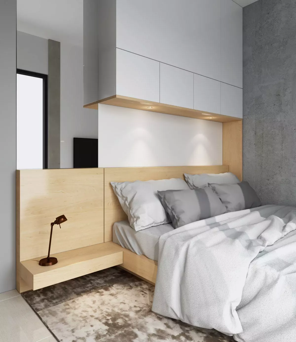 VISUALWORKS - VRAY FOR SKETCHUP BEDROOM SCENE 3D model_0