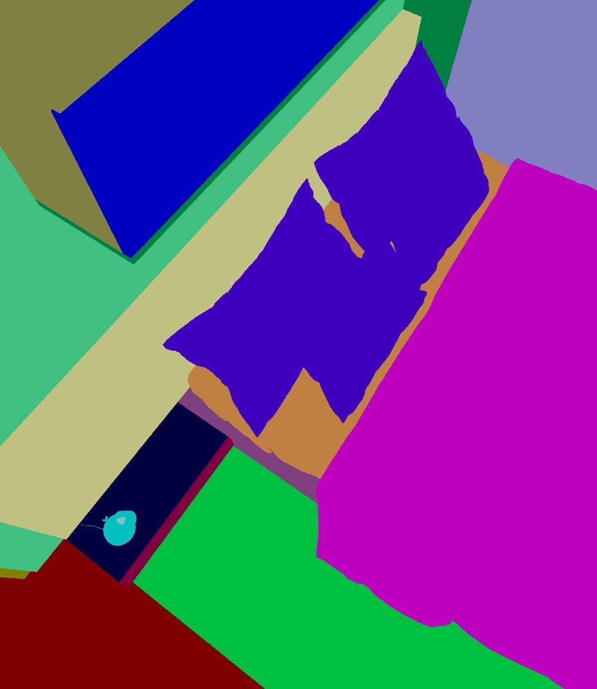 VISUALWORKS - VRAY FOR SKETCHUP BEDROOM SCENE 3D model_14