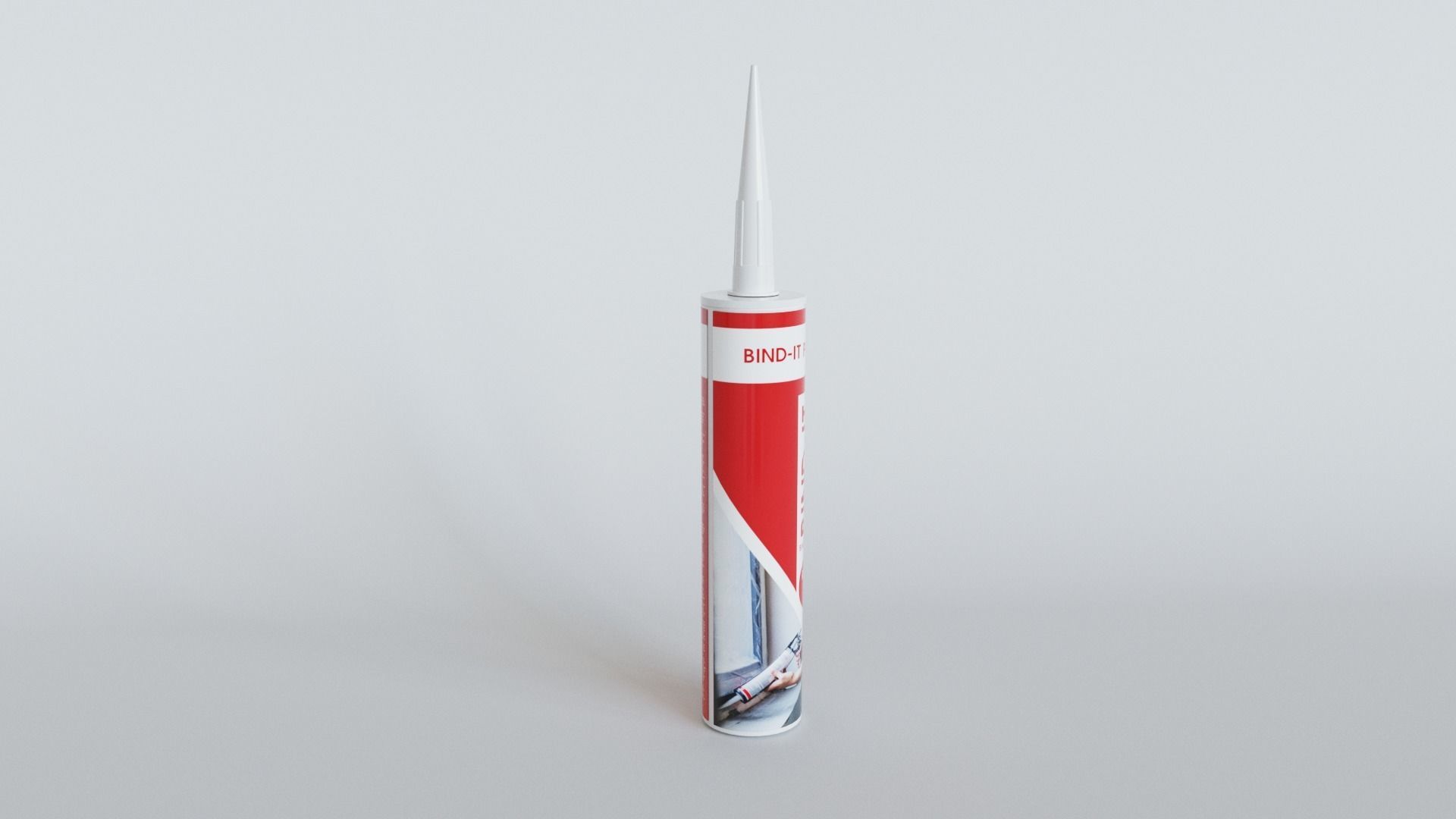 Silicone Sealant Mastic 3D model_3