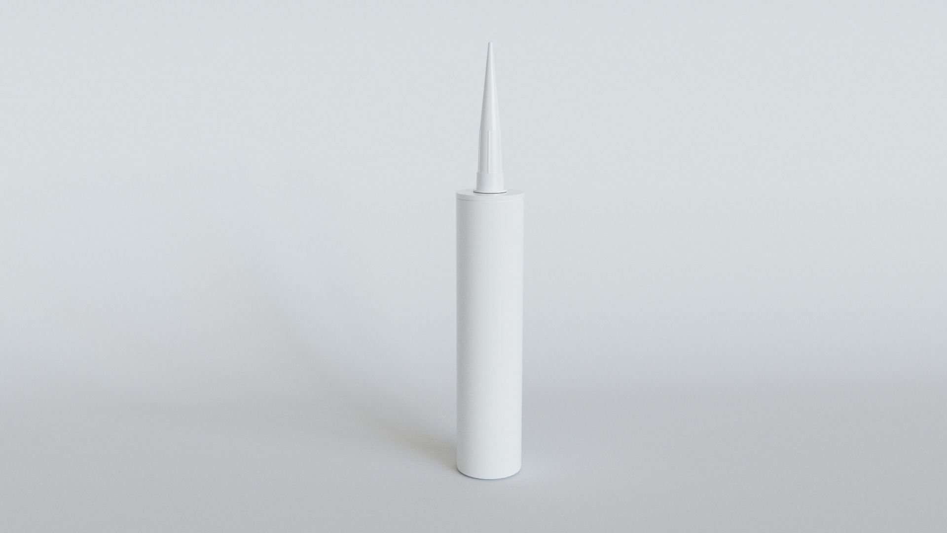 Silicone Sealant Mastic 3D model_4