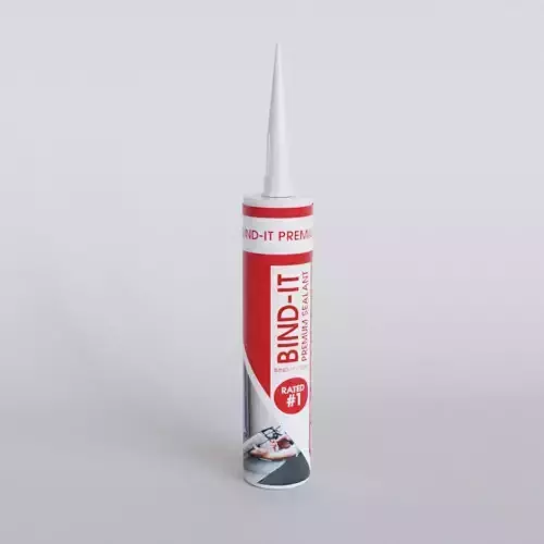 Silicone Sealant Mastic 3D model Silicone Sealant Mastic 3D model