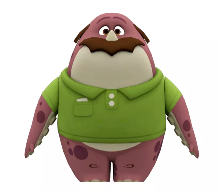 Monster - Don Carlton 3D model_0