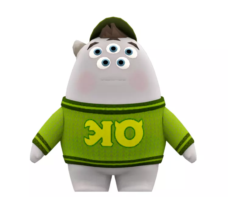 Monster - Squishy 3D model_0