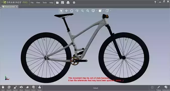 Bicycle - 2015 mountain-bike 3D model