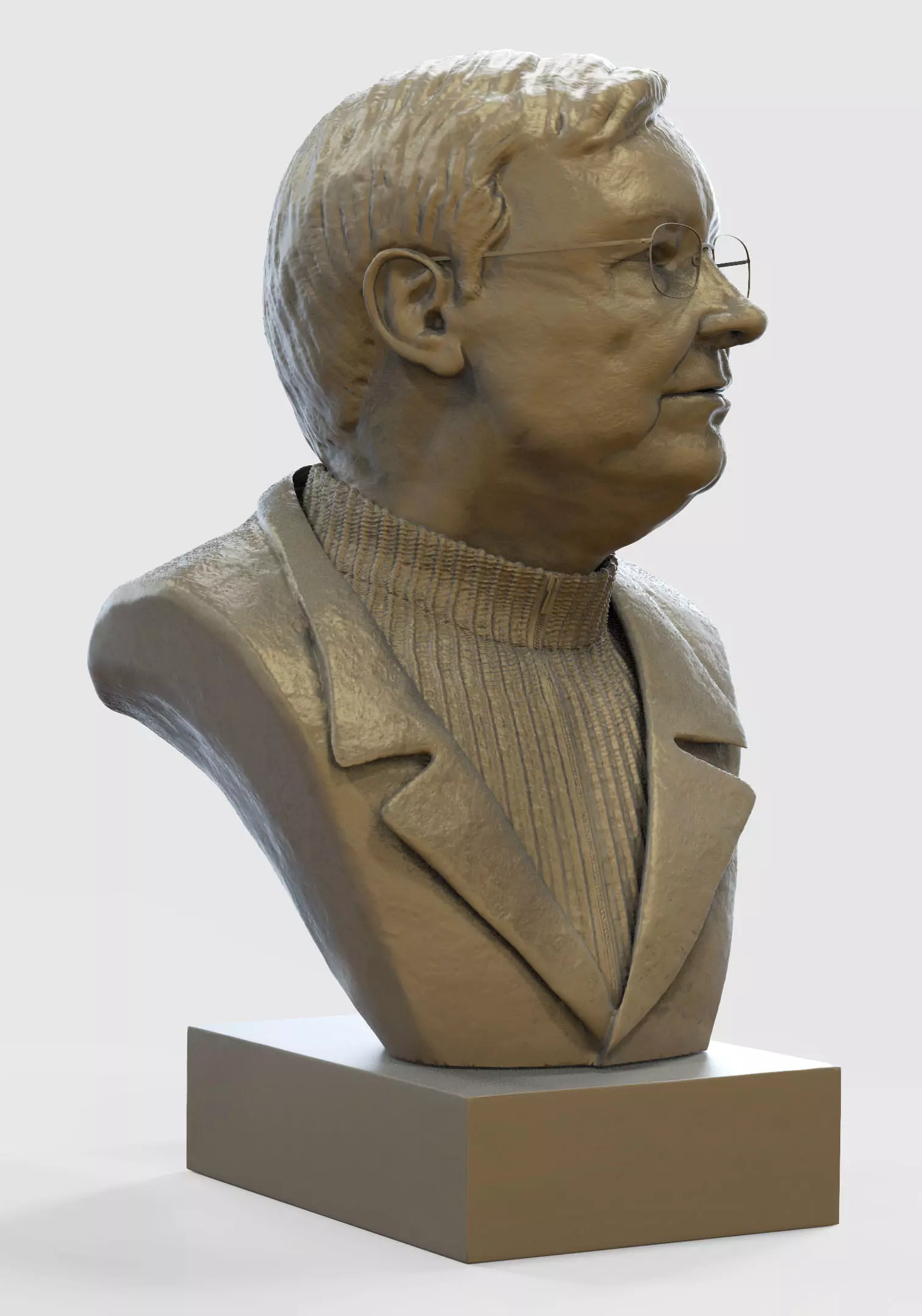 Sir Alex ferguson 3D model_0