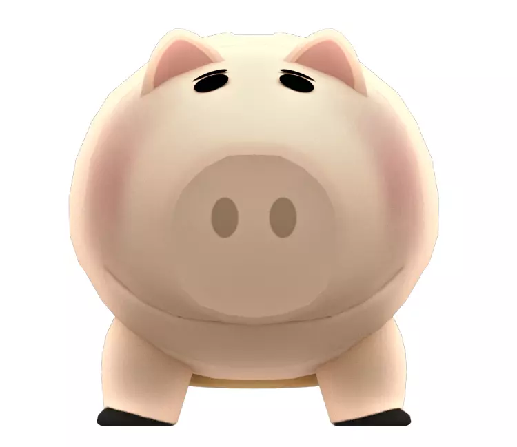 Toy Story - Hamm Free 3D model_0