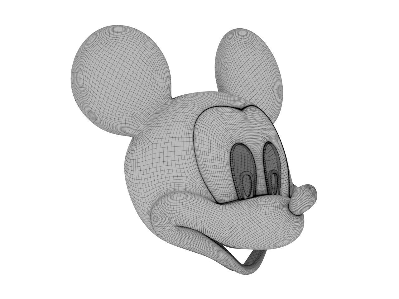 Mickey Mask Helmet 3D print model_4