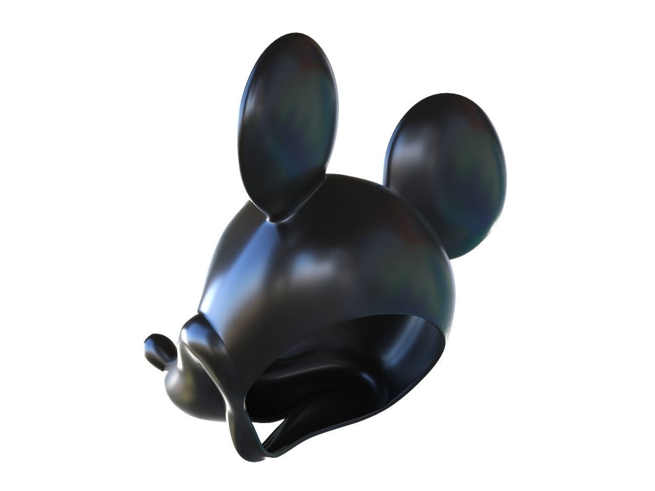 Mickey Mask Helmet 3D print model_6