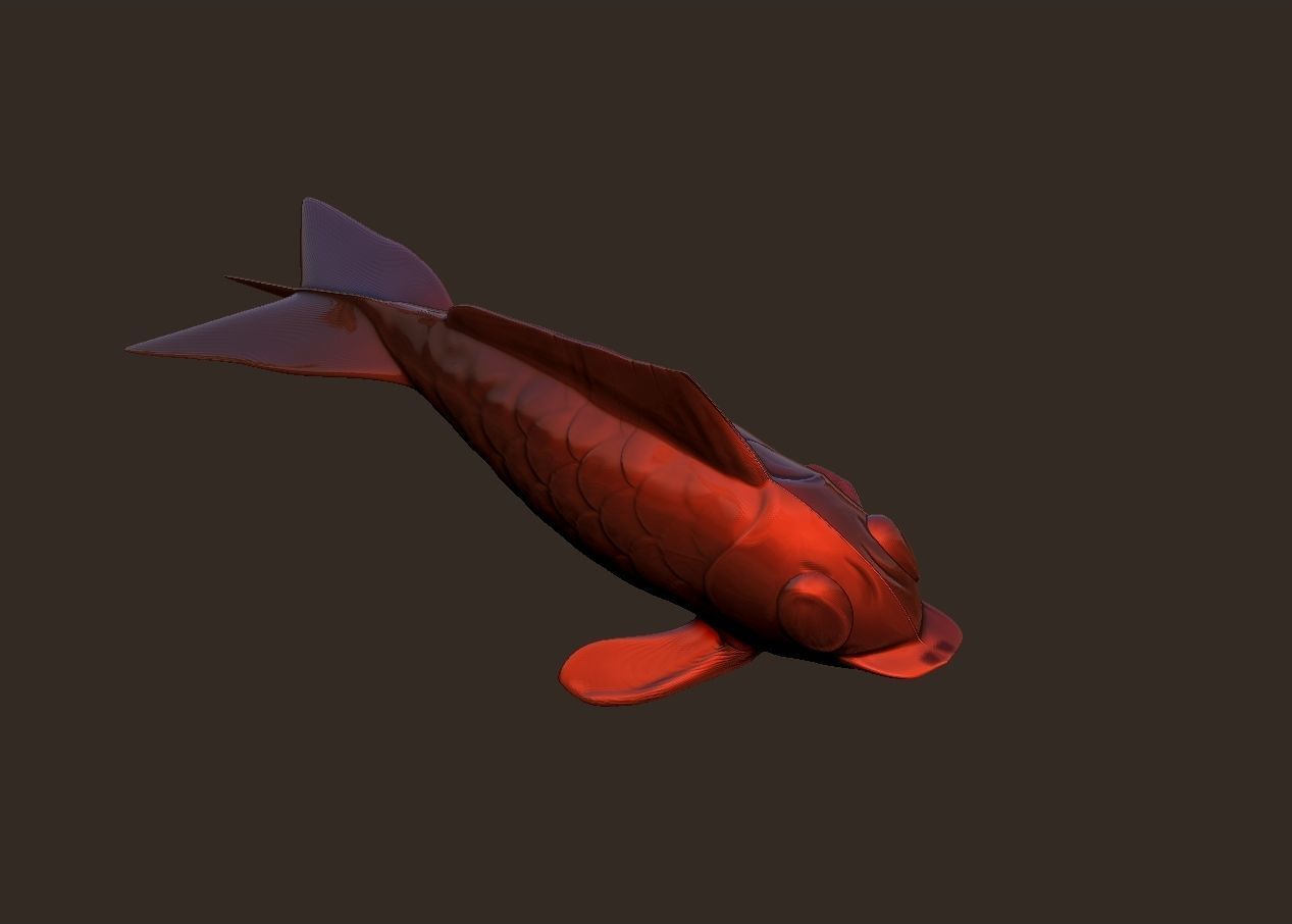 simple fish fishing lure model 3D print model_8