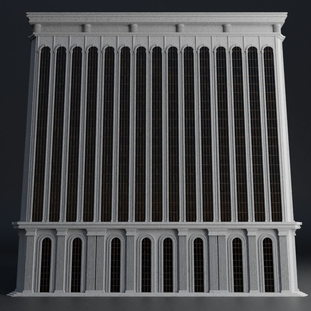 CLASSIC OLD EUROPEAN BUILDING PACK 3D Model Collection_70