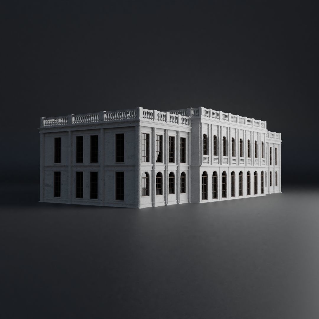 CLASSIC OLD EUROPEAN BUILDING PACK 3D Model Collection_32