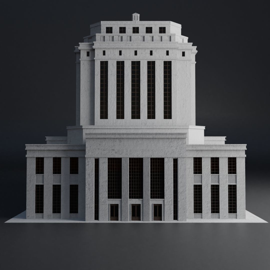 CLASSIC OLD EUROPEAN BUILDING PACK 3D Model Collection_84