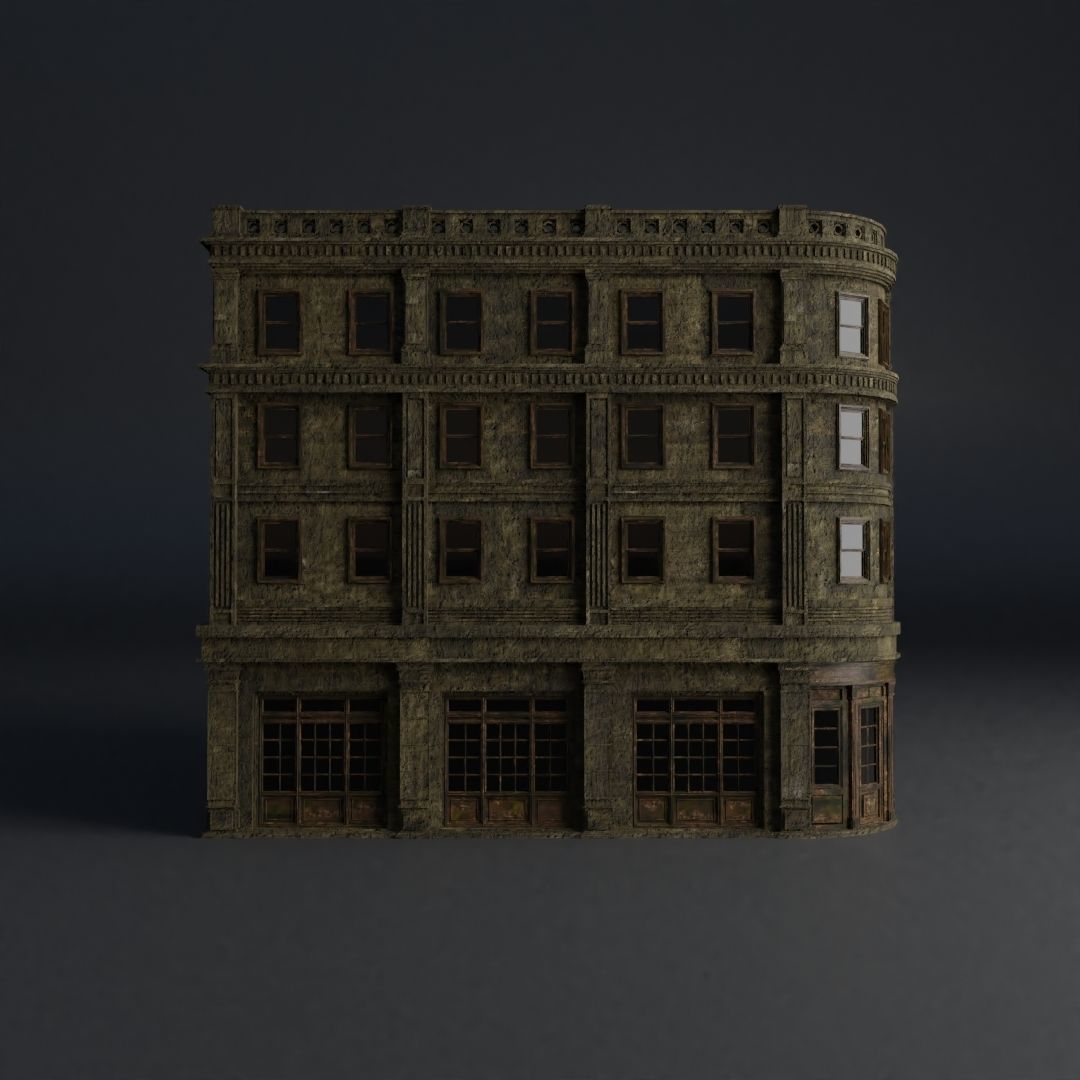CLASSIC OLD EUROPEAN BUILDING PACK 3D Model Collection_17