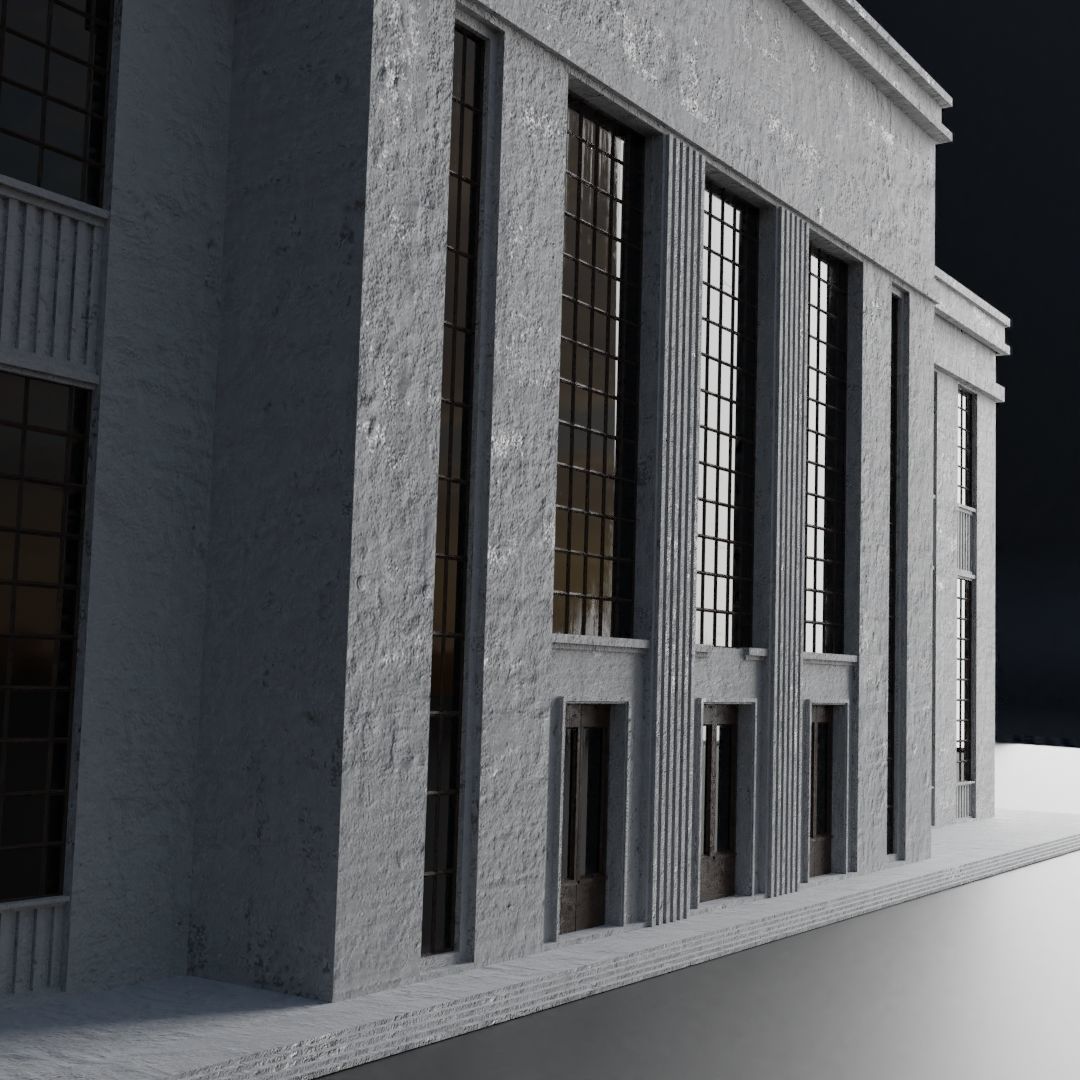 CLASSIC OLD EUROPEAN BUILDING PACK 3D Model Collection_90