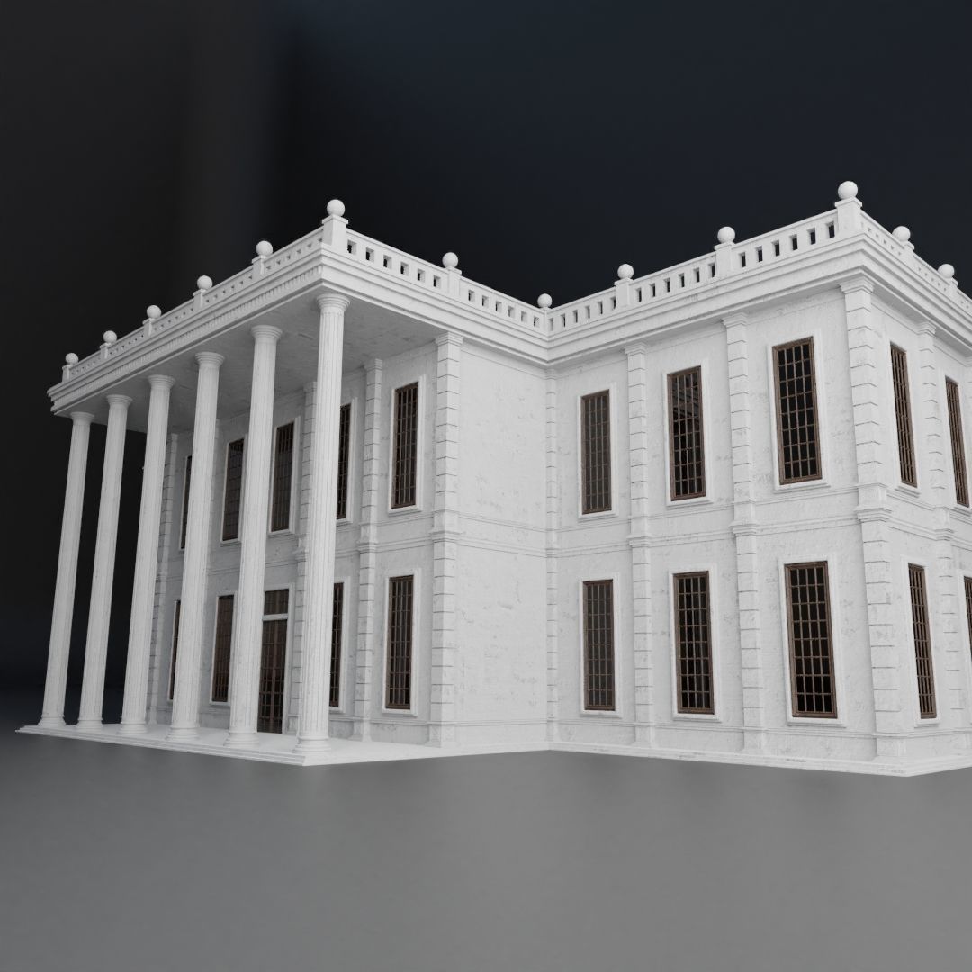 CLASSIC OLD EUROPEAN BUILDING PACK 3D Model Collection_77