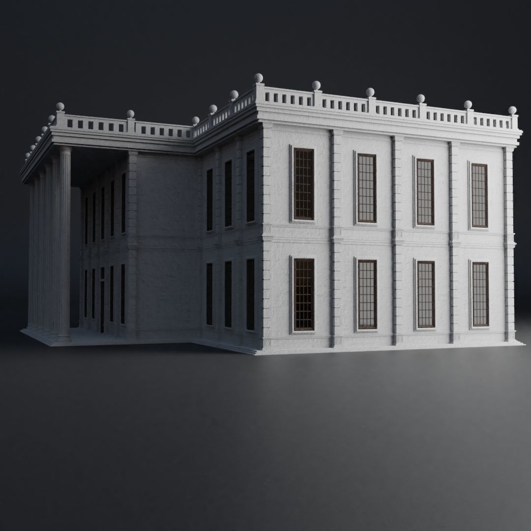 CLASSIC OLD EUROPEAN BUILDING PACK 3D Model Collection_74
