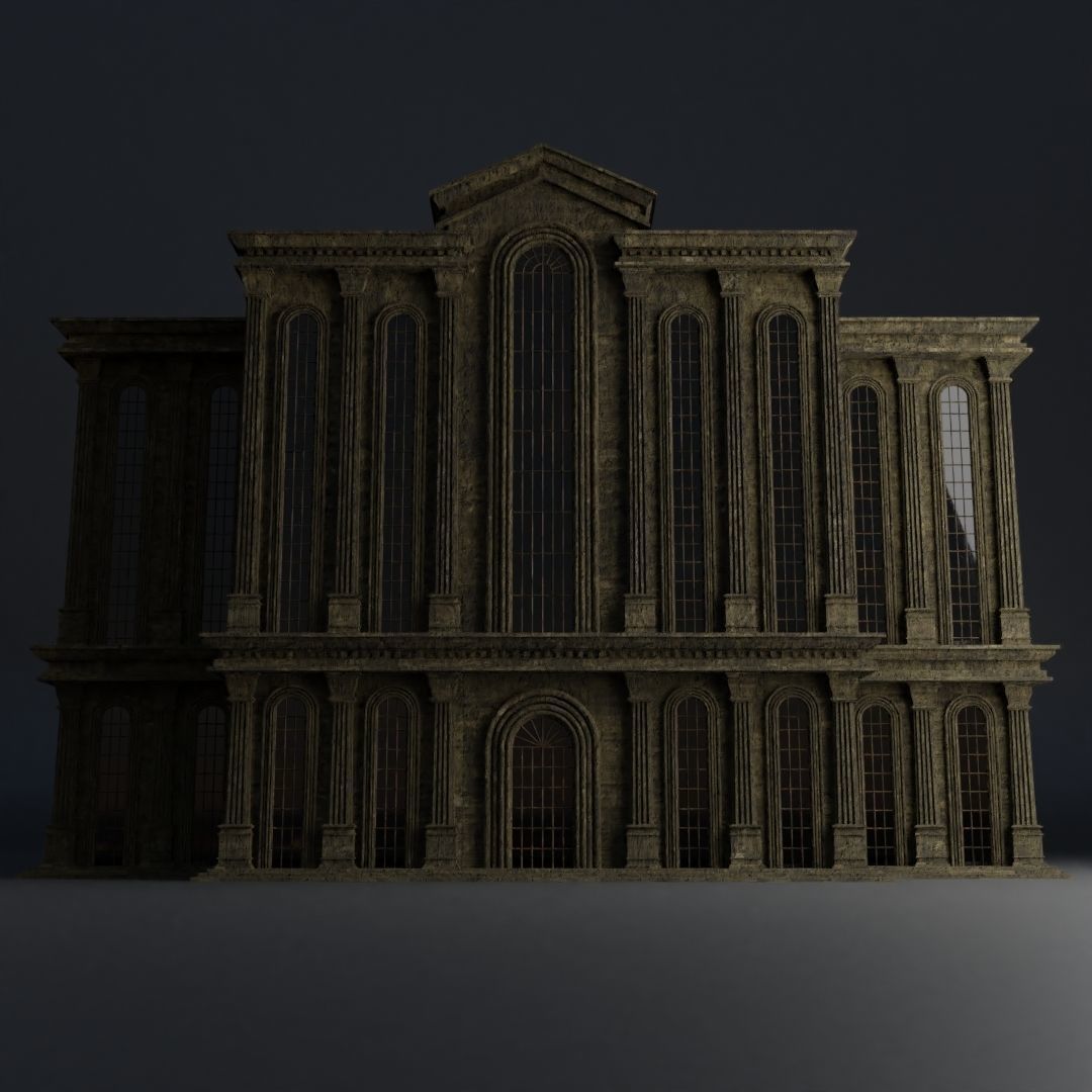 CLASSIC OLD EUROPEAN BUILDING PACK 3D Model Collection_60