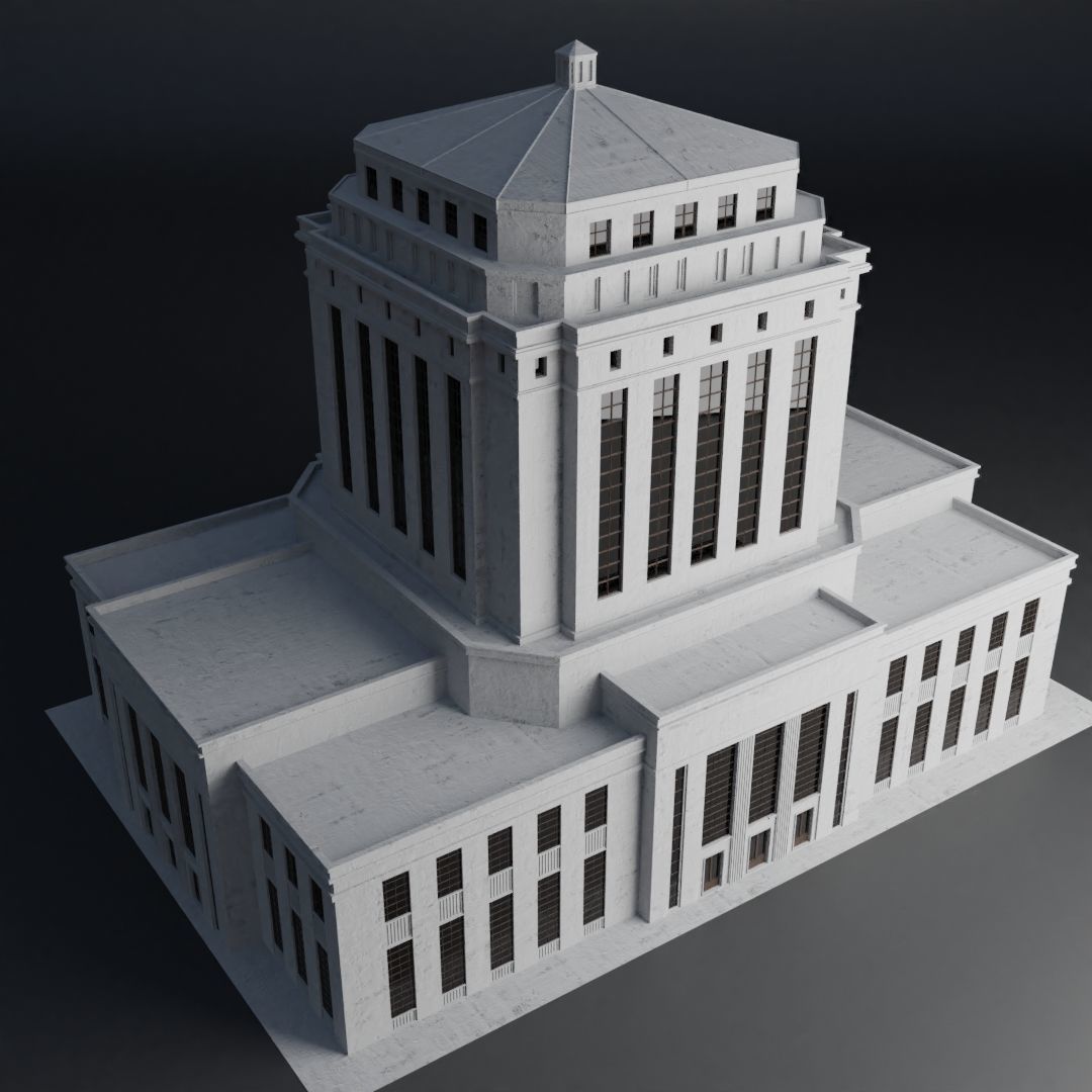 CLASSIC OLD EUROPEAN BUILDING PACK 3D Model Collection_89