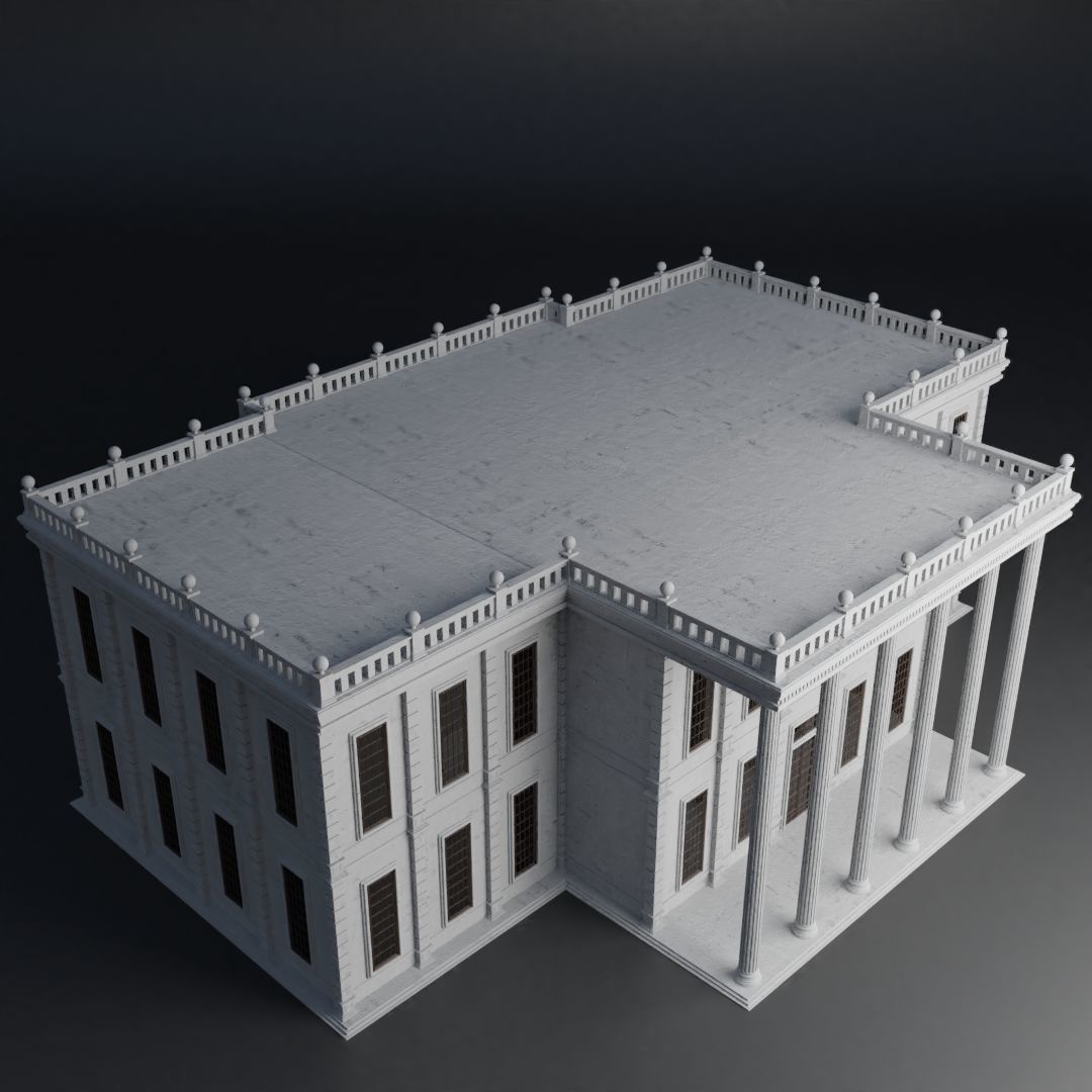 CLASSIC OLD EUROPEAN BUILDING PACK 3D Model Collection_76