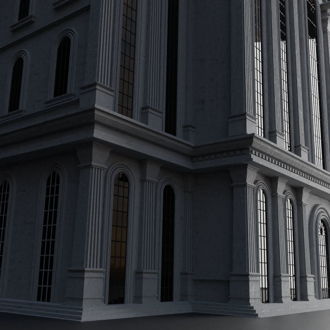 CLASSIC OLD EUROPEAN BUILDING PACK 3D Model Collection_61