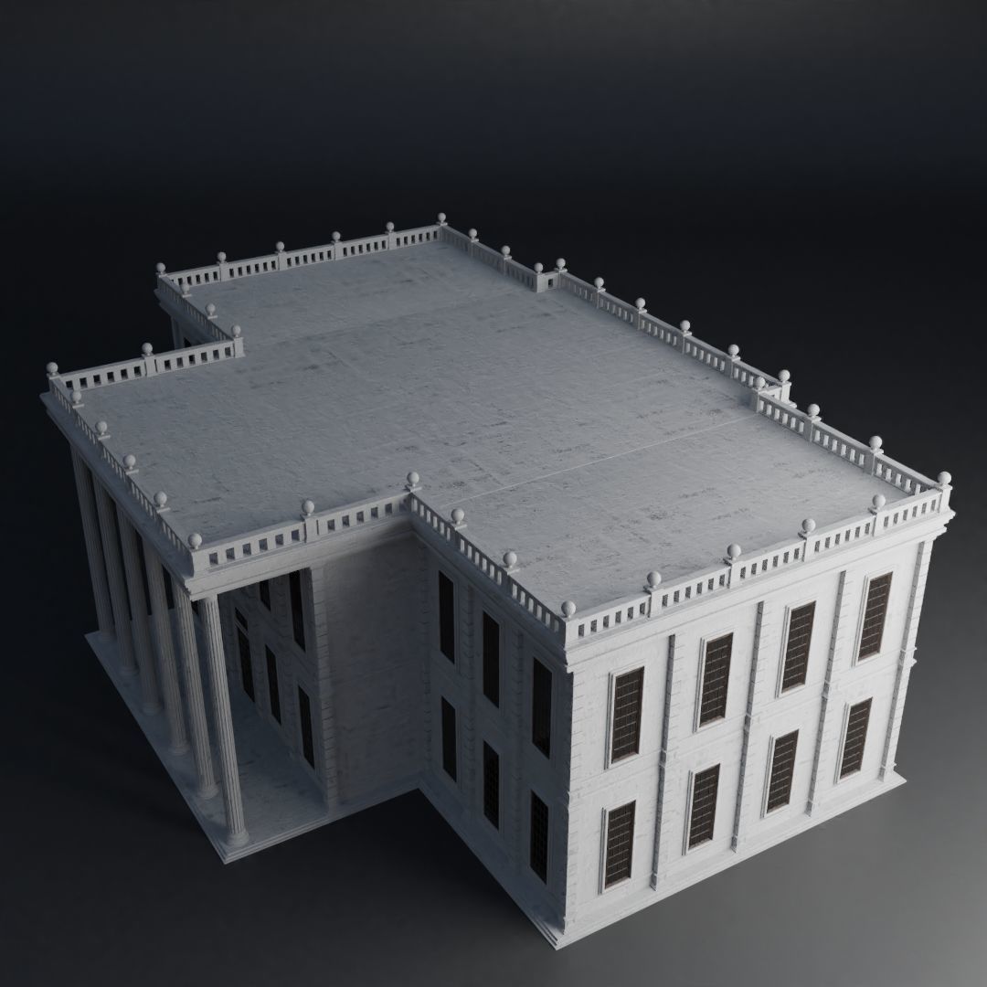 CLASSIC OLD EUROPEAN BUILDING PACK 3D Model Collection_78